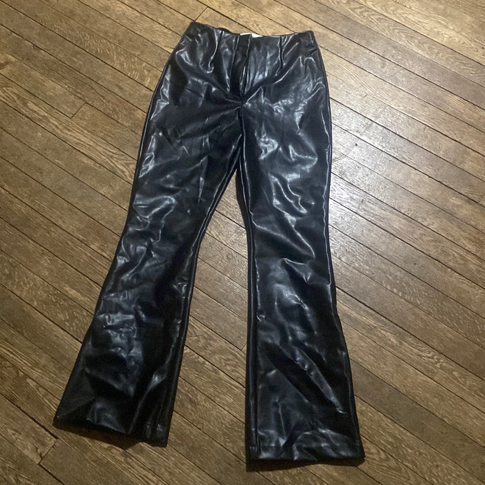 Abercrombie & Fitch Curve Love, Vegan Leather pants - size 28/6Reg